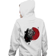 Load image into Gallery viewer, Shirts Zippered Hoodies, Unisex / Small / White Red Sun Guts
