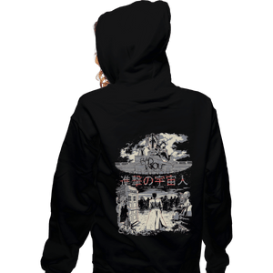 Shirts Zippered Hoodies, Unisex / Small / Black Attack on London