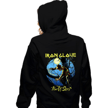 Load image into Gallery viewer, Daily_Deal_Shirts Zippered Hoodies, Unisex / Small / Black Iron Glove
