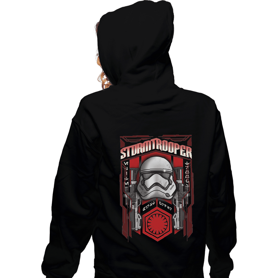 Shirts Pullover Hoodies, Unisex / Small / Black Storm Trooper