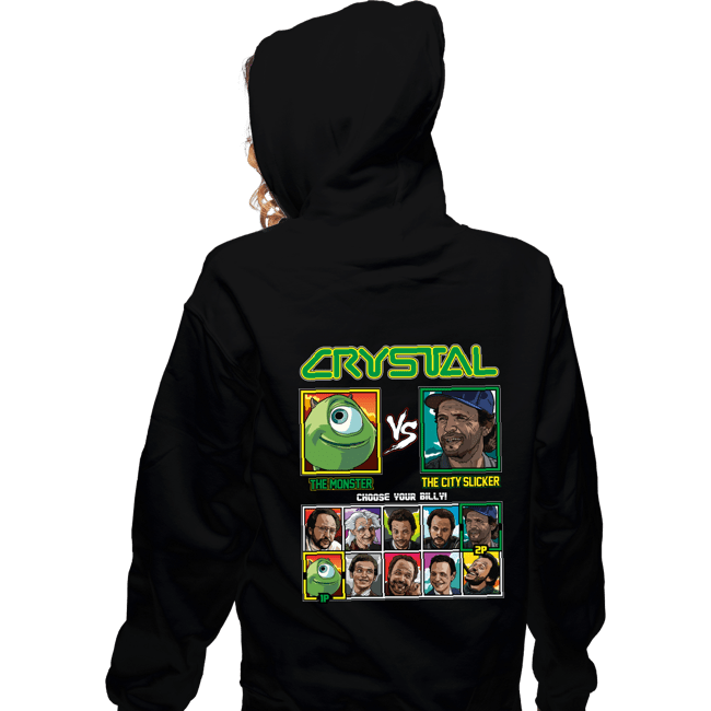 Secret_Shirts Zippered Hoodies, Unisex / Small / Black Crystal Fighter