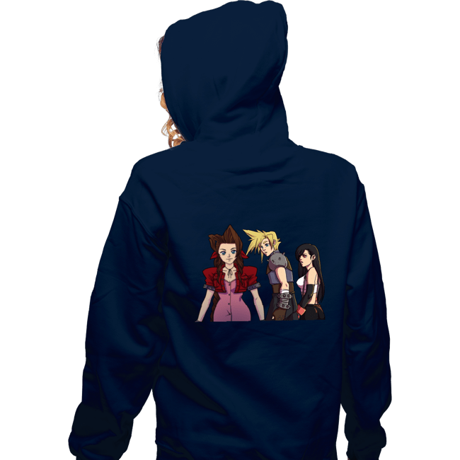 Shirts Zippered Hoodies, Unisex / Small / Navy Distracted Cloud