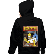 Load image into Gallery viewer, Daily_Deal_Shirts Zippered Hoodies, Unisex / Small / Black Beer Fiction
