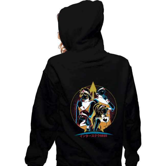 Daily_Deal_Shirts Zippered Hoodies, Unisex / Small / Black The Crescendolls