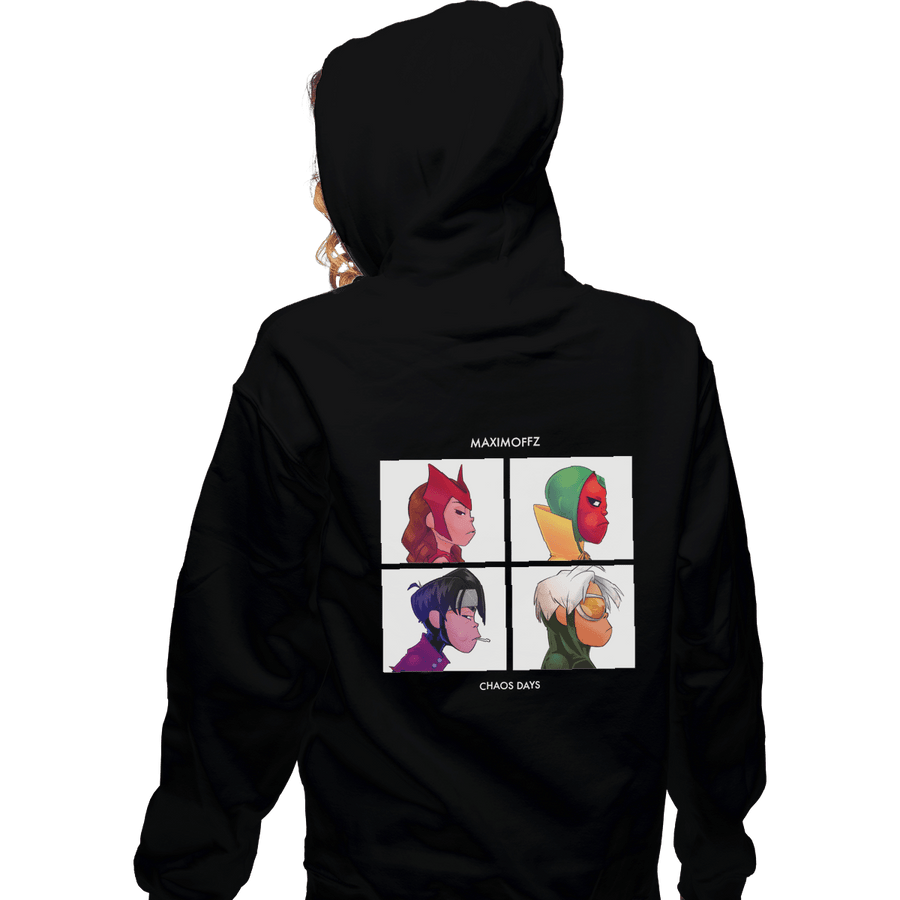 Shirts Zippered Hoodies, Unisex / Small / Black Chaos Days