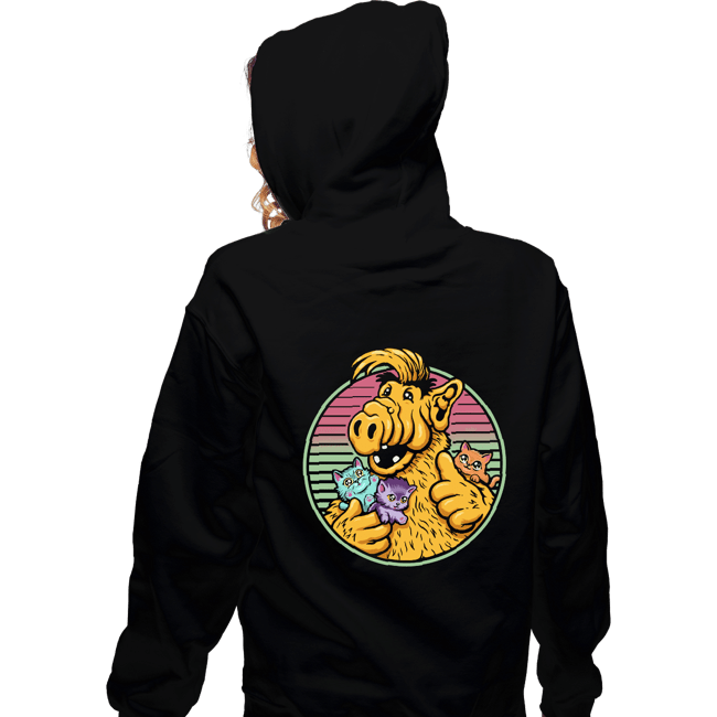 Daily_Deal_Shirts Zippered Hoodies, Unisex / Small / Black Cuteness Overload