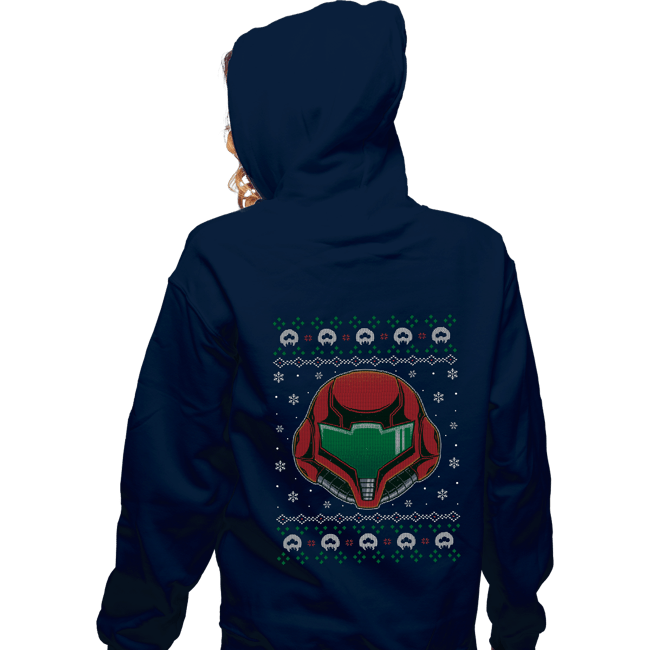 Shirts Zippered Hoodies, Unisex / Small / Navy The Larvas Hunter Christmas