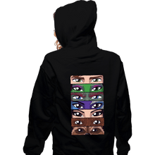 Load image into Gallery viewer, Daily_Deal_Shirts Zippered Hoodies, Unisex / Small / Black Guardian Eyes
