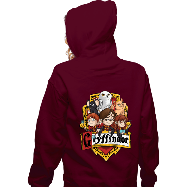 Secret_Shirts Zippered Hoodies, Unisex / Small / Maroon Little Wizards