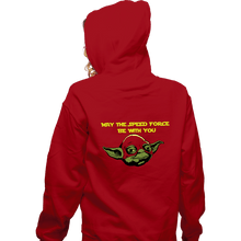 Load image into Gallery viewer, Secret_Shirts Zippered Hoodies, Unisex / Small / Red Speed Force
