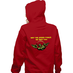 Secret_Shirts Zippered Hoodies, Unisex / Small / Red Speed Force