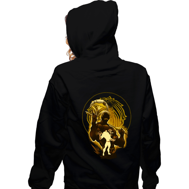 Shirts Zippered Hoodies, Unisex / Small / Black Escanor