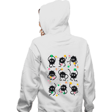 Load image into Gallery viewer, Daily_Deal_Shirts Zippered Hoodies, Unisex / Small / White Sooty Helpers
