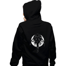 Load image into Gallery viewer, Shirts Zippered Hoodies, Unisex / Small / Black Moonlight Magical Girl
