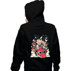 Secret_Shirts Zippered Hoodies, Unisex / Small / Black Chrono Ages