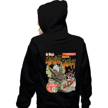 Load image into Gallery viewer, Shirts Zippered Hoodies, Unisex / Small / Black Midnite Munch
