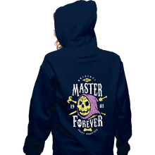 Load image into Gallery viewer, Shirts Zippered Hoodies, Unisex / Small / Navy Skeletor Forever

