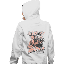 Load image into Gallery viewer, Shirts Zippered Hoodies, Unisex / Small / White Japanese Man Spider
