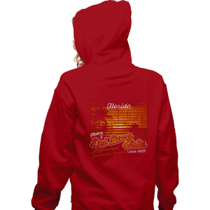Secret_Shirts Zippered Hoodies, Unisex / Small / Red Del Boca Vista