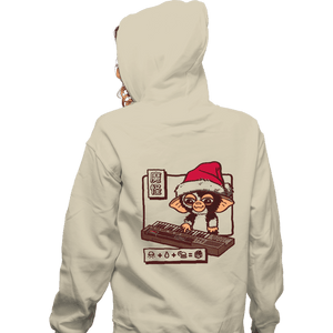 Secret_Shirts Zippered Hoodies, Unisex / Small / White Mogwai's Song