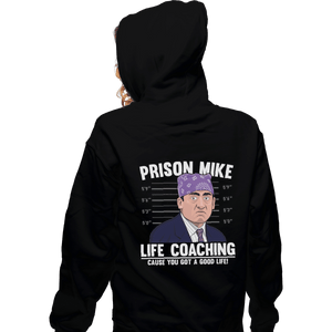 Shirts Pullover Hoodies, Unisex / Small / Black Prison Mike