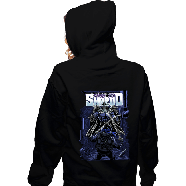 Secret_Shirts Zippered Hoodies, Unisex / Small / Black Time To Shredd