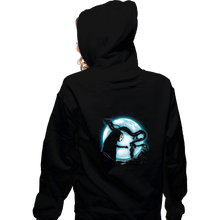 Load image into Gallery viewer, Shirts Zippered Hoodies, Unisex / Small / Black Moonlight Spirit
