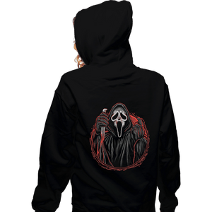 Daily_Deal_Shirts Zippered Hoodies, Unisex / Small / Black The Woodsboro Slasher