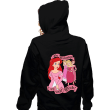 Load image into Gallery viewer, Shirts Zippered Hoodies, Unisex / Small / Black Mean Princesses
