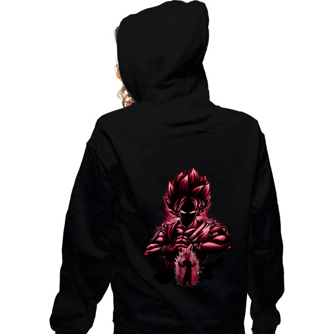 Shirts Zippered Hoodies, Unisex / Small / Black Super Saiyan Blue Kaioken