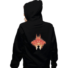 Load image into Gallery viewer, Shirts Zippered Hoodies, Unisex / Small / Black Ultra Sunset
