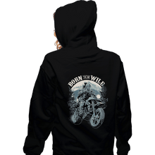 Load image into Gallery viewer, Shirts Zippered Hoodies, Unisex / Small / Black Born To Be Wild Deal

