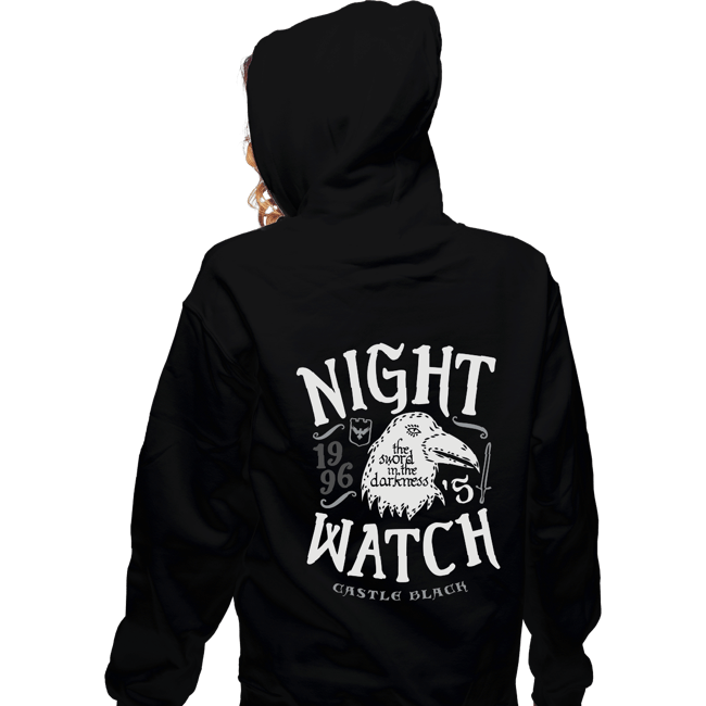 Shirts Zippered Hoodies, Unisex / Small / Black Watchers Of The Wall