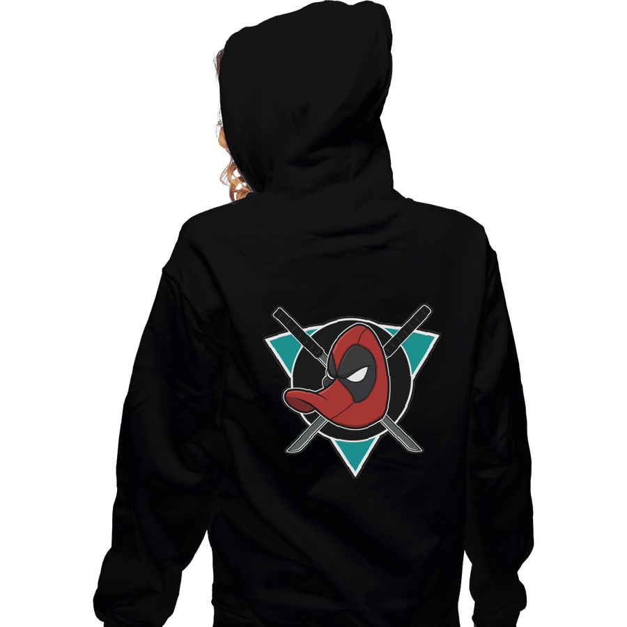 Shirts Zippered Hoodies, Unisex / Small / Black Mighty Dead Ducks