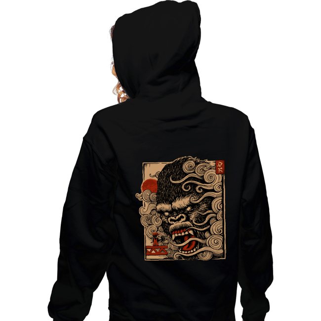 Shirts Zippered Hoodies, Unisex / Small / Black Kong