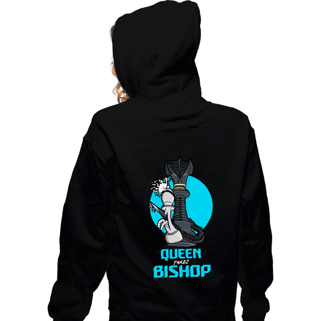 Secret_Shirts Zippered Hoodies, Unisex / Small / Black Queen VS  Bishop