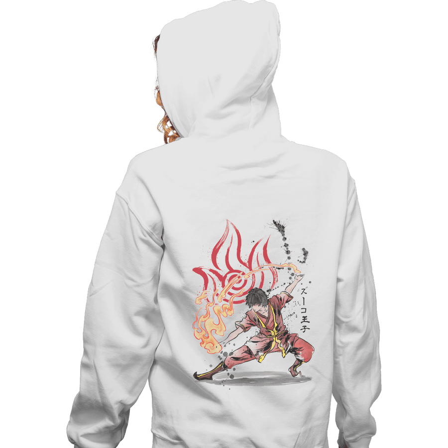 Shirts Zippered Hoodies, Unisex / Small / White The Power Of The Fire Nation