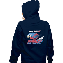 Load image into Gallery viewer, Shirts Pullover Hoodies, Unisex / Small / Navy Supersonic
