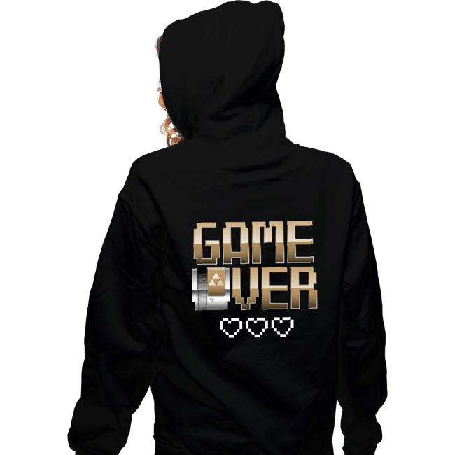 Shirts Zippered Hoodies, Unisex / Small / Black Game Over