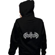 Load image into Gallery viewer, Daily_Deal_Shirts Zippered Hoodies, Unisex / Small / Black The Call Of Bats
