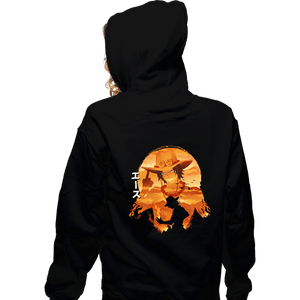 Daily_Deal_Shirts Zippered Hoodies, Unisex / Small / Black Ace