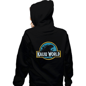 Shirts Zippered Hoodies, Unisex / Small / Black Kaiju World