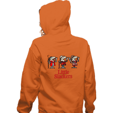 Load image into Gallery viewer, Daily_Deal_Shirts Zippered Hoodies, Unisex / Small / Red Little Slackers
