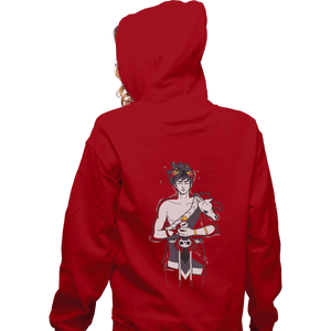 Shirts Zippered Hoodies, Unisex / Small / Red Pool Of Styx