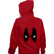 Load image into Gallery viewer, Shirts Zippered Hoodies, Unisex / Small / Red Splatter Merc
