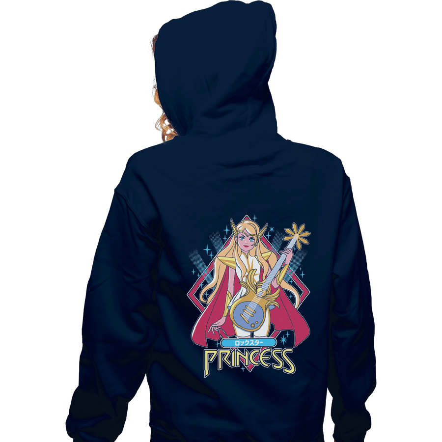 Shirts Zippered Hoodies, Unisex / Small / Navy Etherian Rockstar