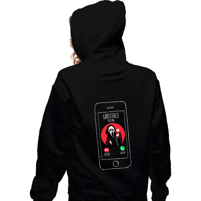Secret_Shirts Zippered Hoodies, Unisex / Small / Black Who Is Calling