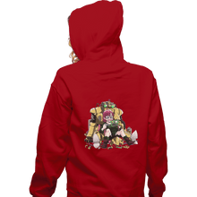 Load image into Gallery viewer, Shirts Pullover Hoodies, Unisex / Small / Red Upgrade
