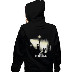 Shirts Zippered Hoodies, Unisex / Small / Black The Detective