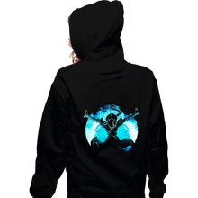 Load image into Gallery viewer, Daily_Deal_Shirts Zippered Hoodies, Unisex / Small / Black Water Bender Orb
